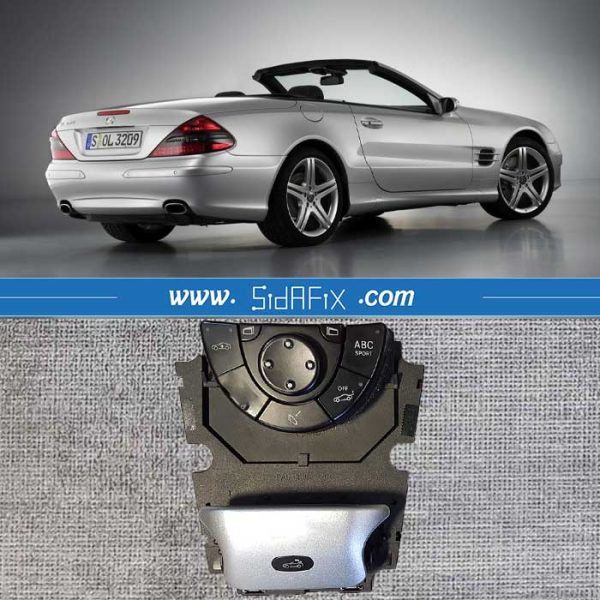 تعمیر کلید سقف متحرک بنز SL500