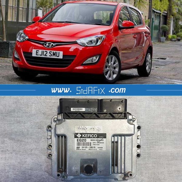تعمیر ای سی یو هیوندای i20 2013 ecu