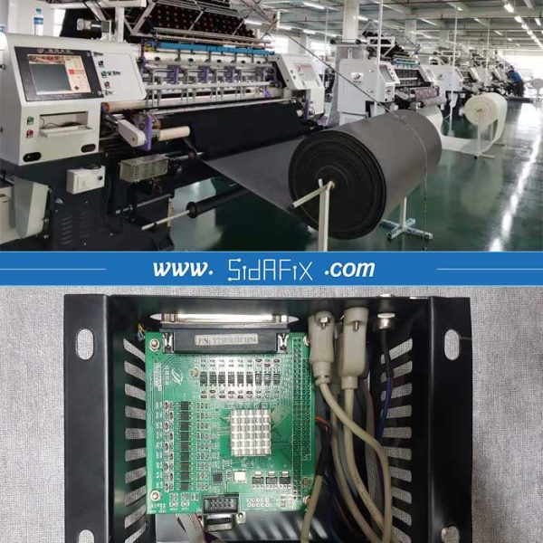 تعمیر مین برد دستگاه پنبه دوزی yuteng machinery