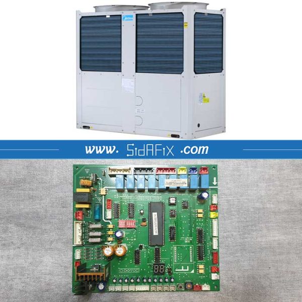 تعمیر کنترل برد چیلر میدیا Midea