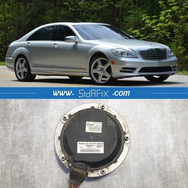 تعمیر کنترل فن رادیاتور بنز S500 سال 2013-2007