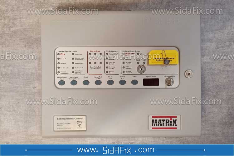 تعمیر کنترل پنل اعلام و اطفا حریق SIGMA XT مدل K11031M2