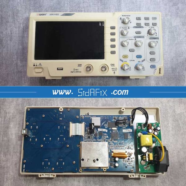 تعمیر اسیلوسکوپ OWON مدل SDS-1102