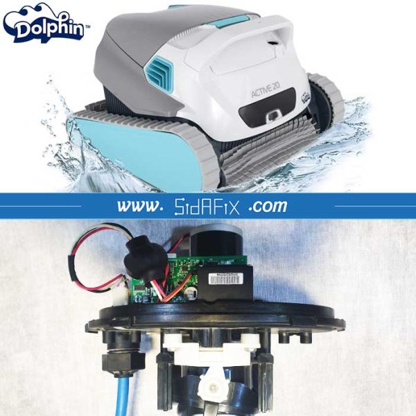 تعمیر جارو رباتیک استخر دلفین Dolphin Active 20