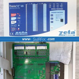تعمیر پنل اعلام حریق Zeta مدل premier M+48
