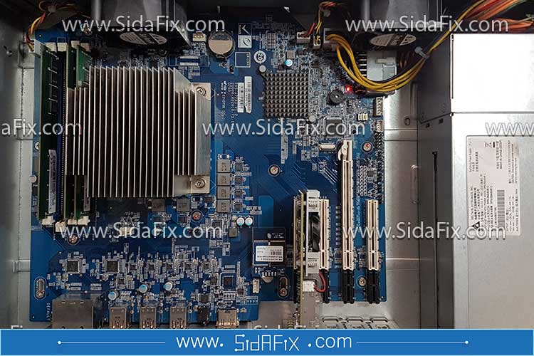 تعمیر ذخیره ساز (هارد) تحت شبکه کیونپ QNAP TVS-872XU
