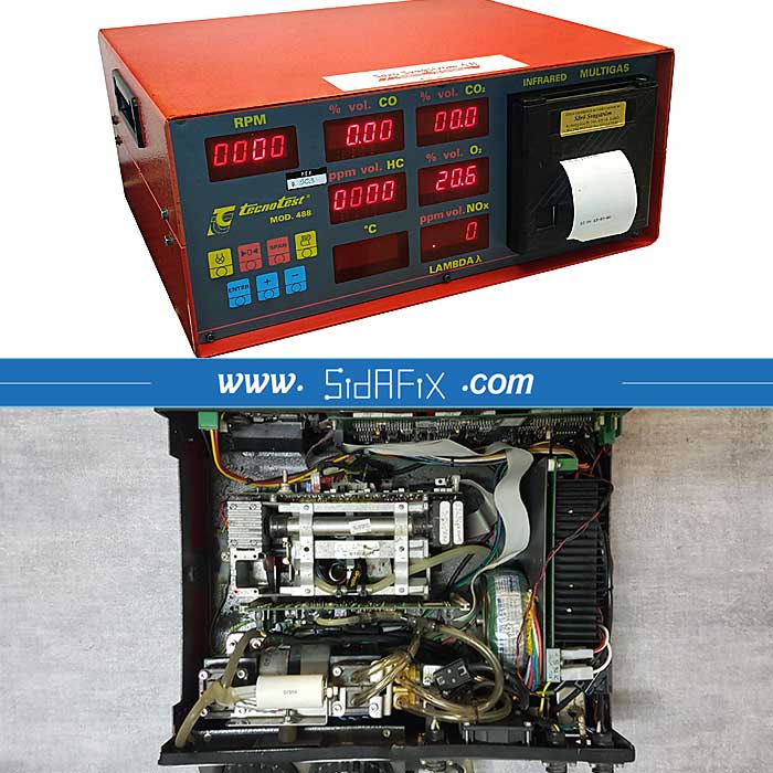 تعمیر دستگاه آنالایزر سوخت و گاز تکنوتست Tecnotest 488