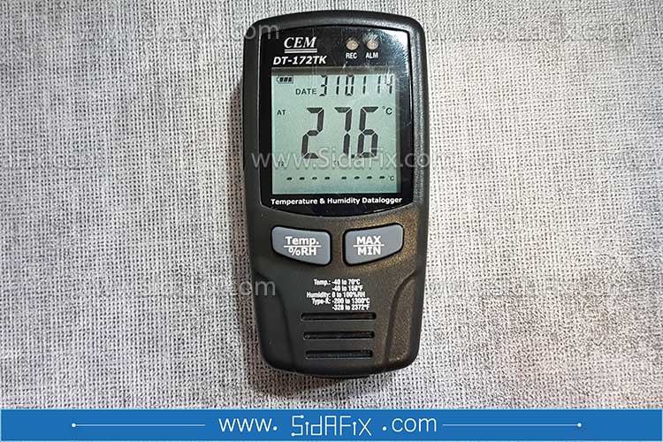 تعمیر دیتا لاگر دما CEM مدل DT-172TK