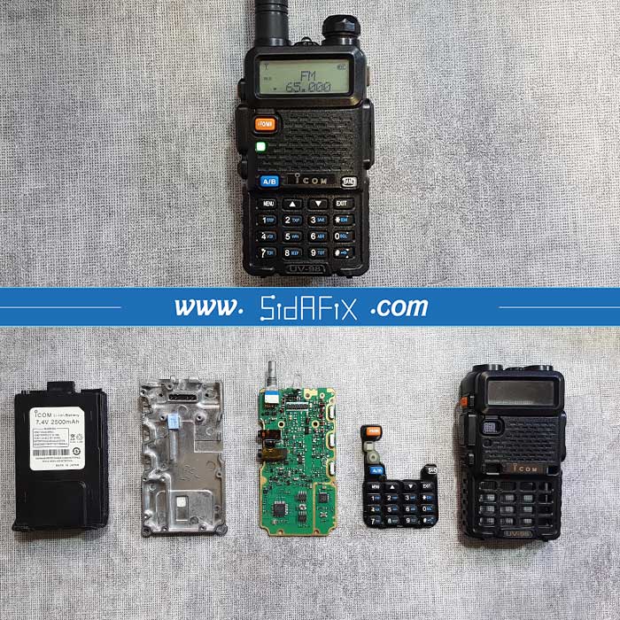 تعمیر بی‌سیم آی‌کام icom UV-98