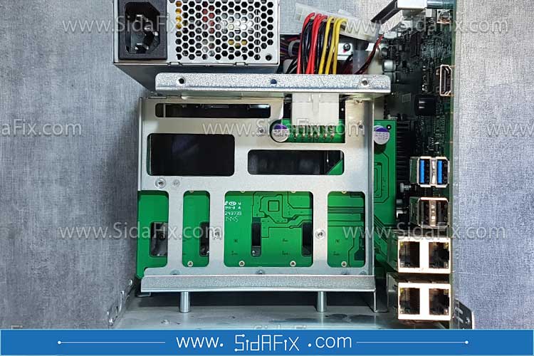 تعمیر ذخیره ساز (هارد) تحت شبکه کیونپ QNAP TS-453 Pro
