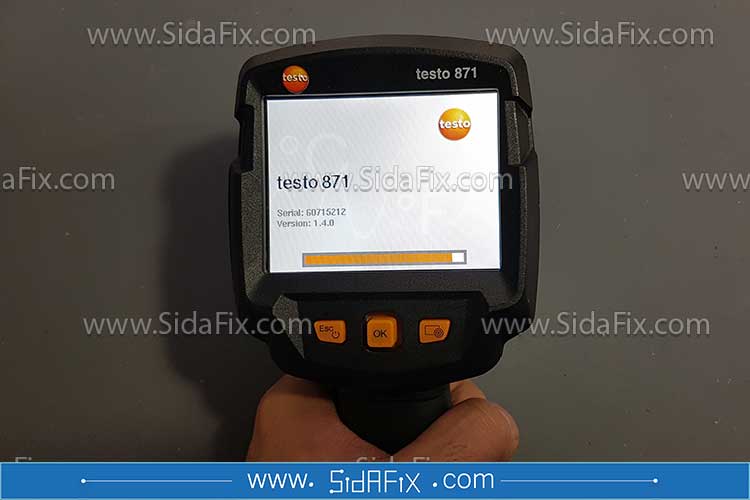 تعمیر دوربین حرارتی TESTO مدل 871