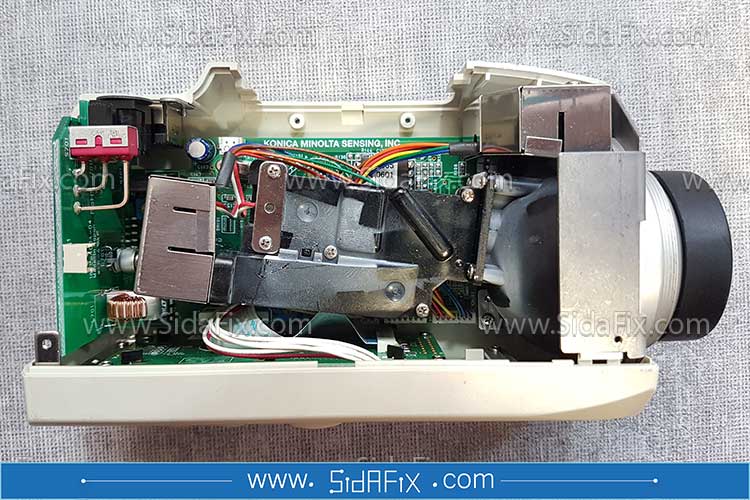 تعمیر دستگاه رنگ سنج کونیکا مدل CR-10 | سیدافیکس