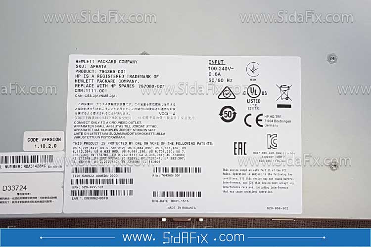 تعمیر سوئیچ KVM اچ‌پی HP مدل 0x1x8