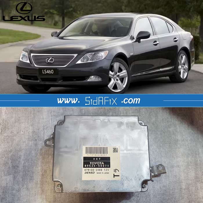 تعمیر کامپیوتر گیربکس لکسوس LS460 مدل 2009-2006 | سیدافیکس