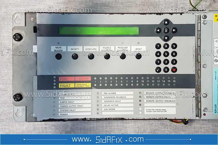 تعمیر پنل اعلام حریق نوتیفایر (Notifier) مدل ID2000 | سیدافیکس