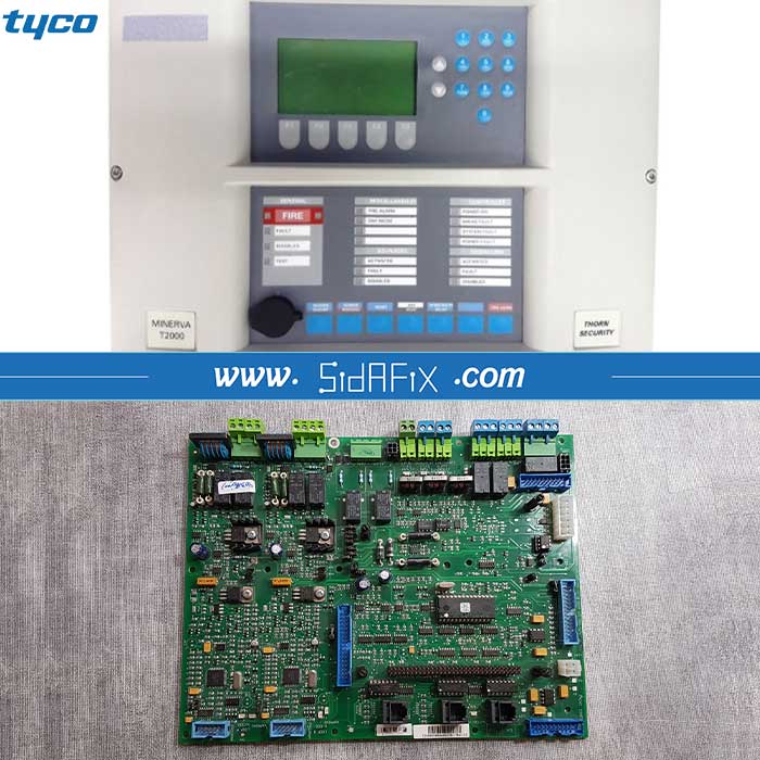 تعمیر پنل اعلام حریق Tyco مدل Minerva T2000 | سیدافیکس