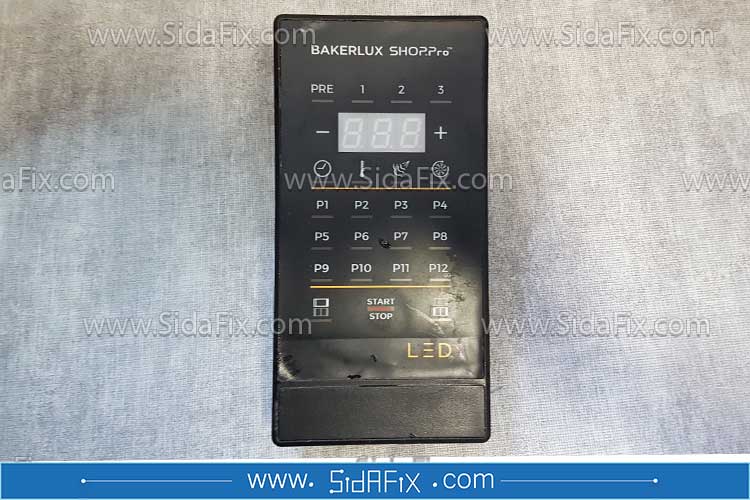 تعمیر پنل کنترل فر اونوکس مدل BAKERLUX KPE2107A