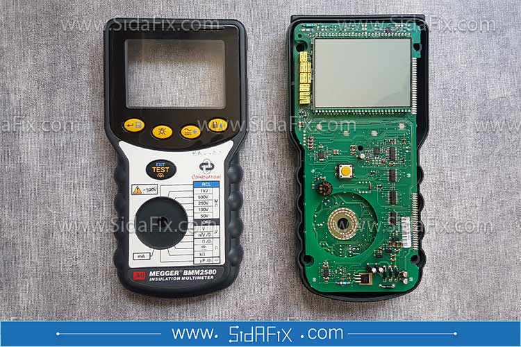 تعمیر تستر عایق میگر مدل BMM2580 | سیدافیکس