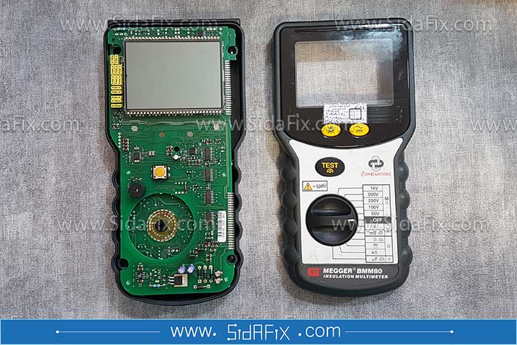 تعمیر تستر عایق میگر مدل BMM80 | سیدافیکس