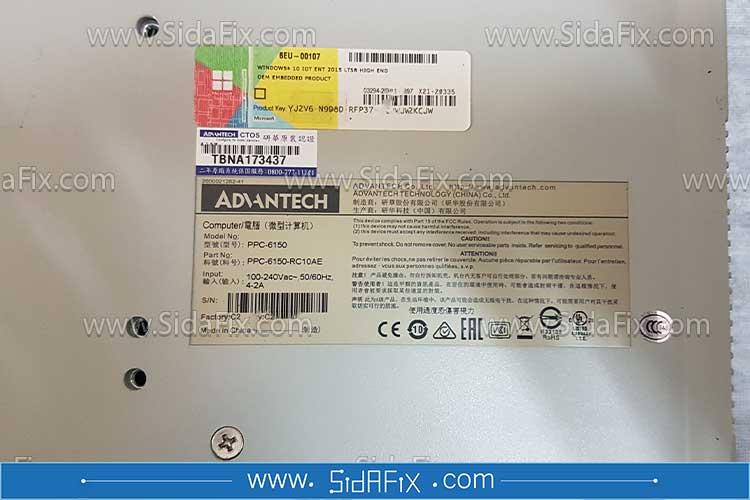 تعمیر پنل پیسی ادونتک مدل PPC-6150 | سیدافیکس