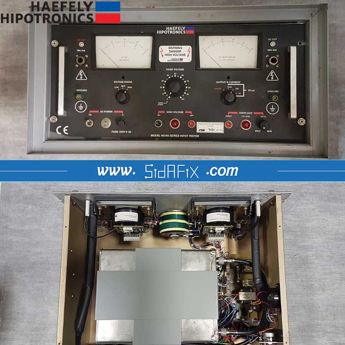 تعمیر دستگاه تست های پات Haefely Hipotronics مدل HD100