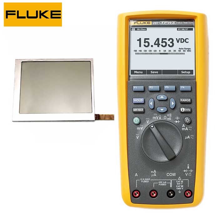 صفحه نمایش (LCD) مولتی متر فلوک 287